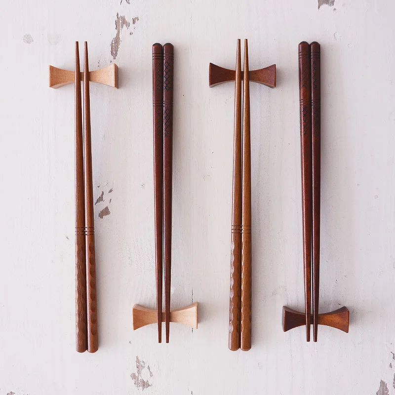 Столовые приборы из острого дерева CHOPSTICKS дерево Бытовая Nanmu индонезийская железная древесина 2 пары