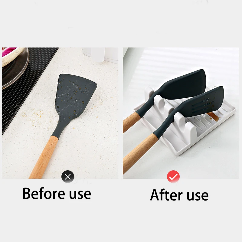 Кухонная полка ковш для лопаток держатель ложек Многофункциональная подставка