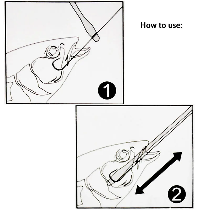 

Fishing Hook Remover Detacher Extractor Tackle Removal Tool With Strap Portable H053