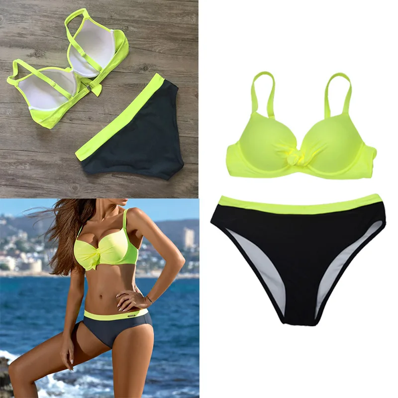 

Women Bikini Swimwear Sexy Swimsuit Bikinis Female Bathing Summer Swimsuits Push Up Swimwear Beach Swimming Suit Triangle