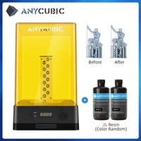 anycubic wash and cure 2 0 for uv resin 3d printer washing and curing model 2 in 1 405nm uv resin cure impresora 3d