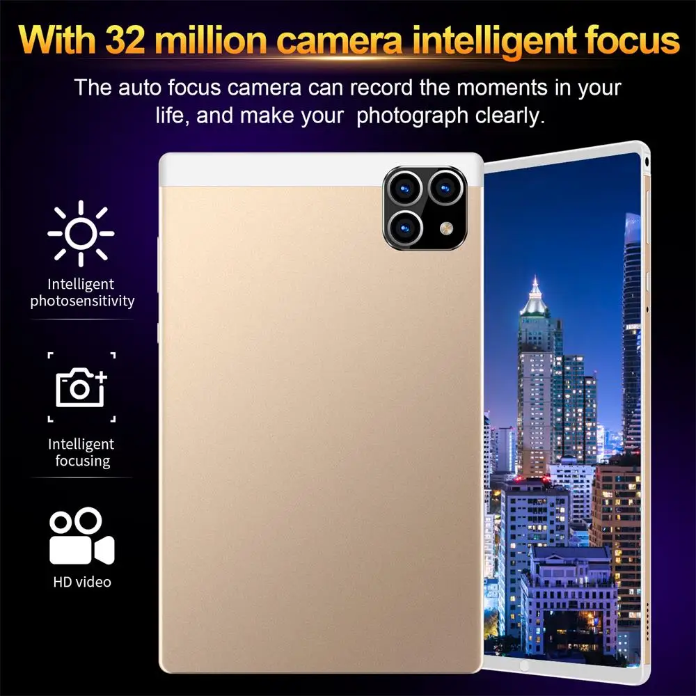 Планшет на Android 512 экран 9 0 дюйма 12 Гб + 8 1 ГБ десять ядер Wi-Fi две SIM-карты камеры Bluetooth