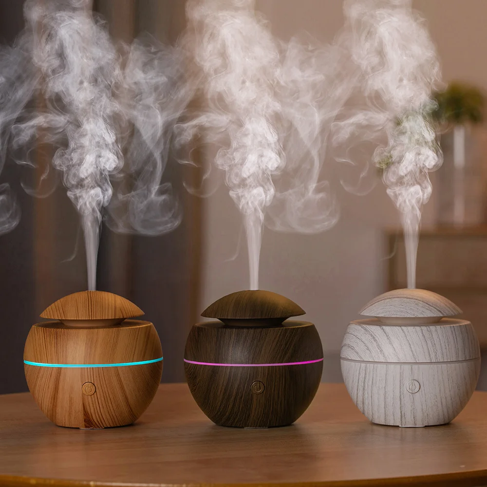 

120ML Aromatheraphy Humidifier USB Ultrasonic Magic Lamp Aroma Essential Oil Diffuser Air Purifier Mist Maker For Home Office