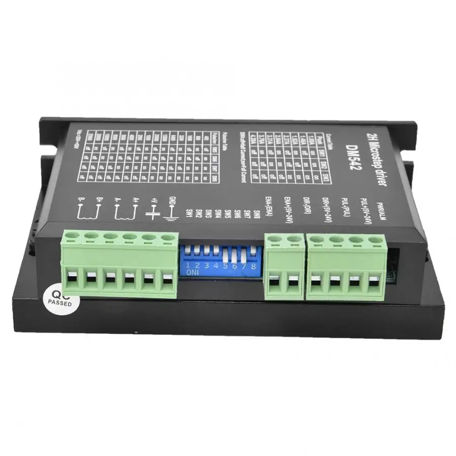 Драйвер шагового двигателя DM542 двухфазный Цифровой для 42 57 Series NEMA 17 NEMA|Драйвер