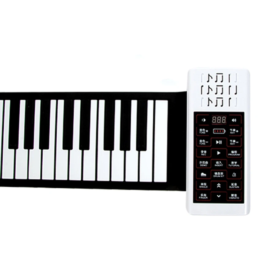 Electronic Piano 88 Key Keyboard Folding Smart Professional Piano Simple Female Beginner Portable Synthetiseur Key Instruments