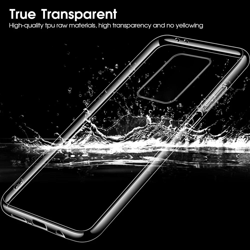 For Redmi Note 9s Soft Case For Redmi Note 9 Pro Ultra Thin Clear TPU Cover For Xiaomi Redmi Note 11s 8 Pro Note 10 11 pro 10s