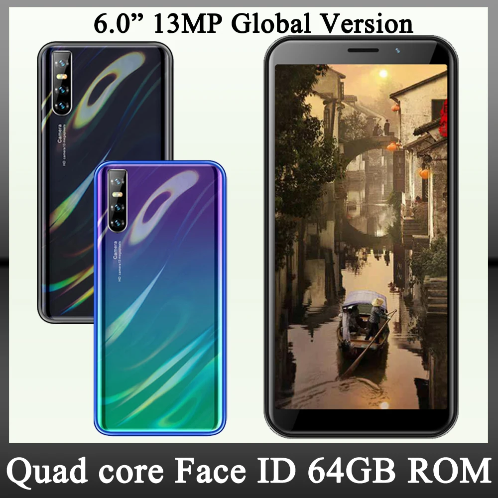 Сотовые телефоны K30 Pro 4 Гб ОЗУ 64 ПЗУ экран 6 0 дюйма 13 МП смартфоны разблокировка по