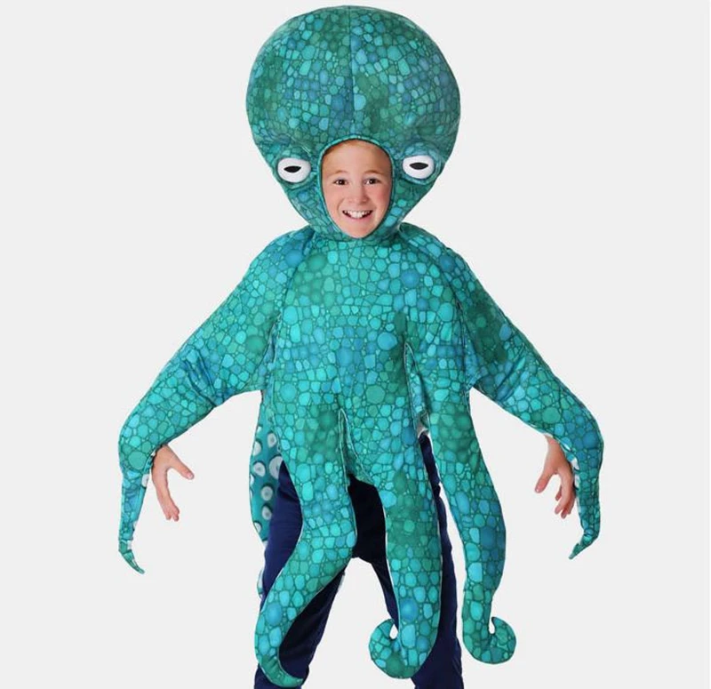 Костюм для косплея ирека взрослых и детей морские животные глубоководный