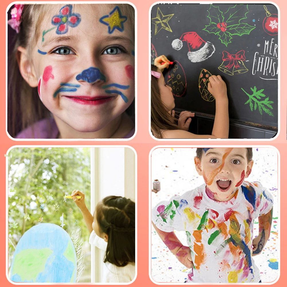 20 шт. мелки для рисования без пыли водорастворимые | Канцтовары офиса и дома