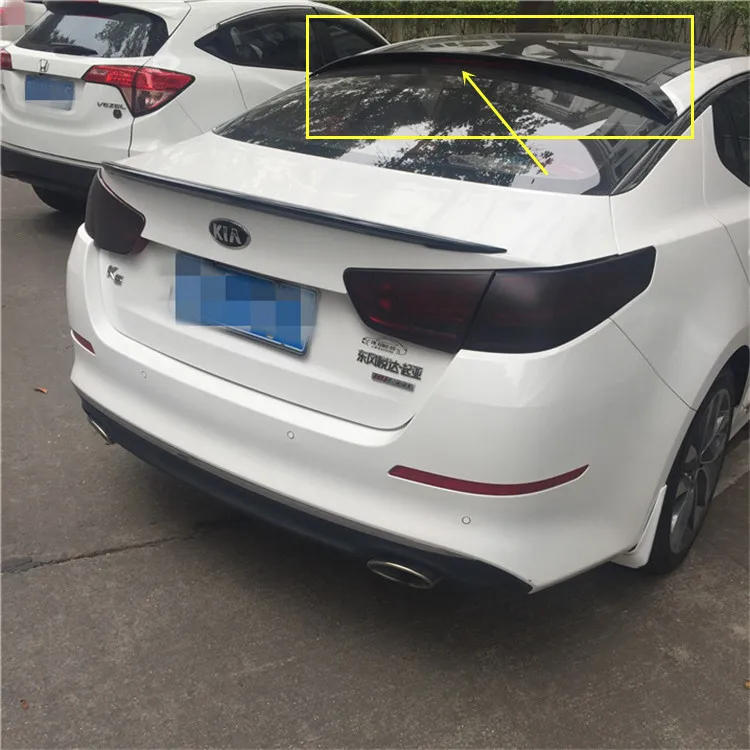 Для Kia Optima K5 спойлер на крыше 2011-2015 спортивный абс материал заднее крыло
