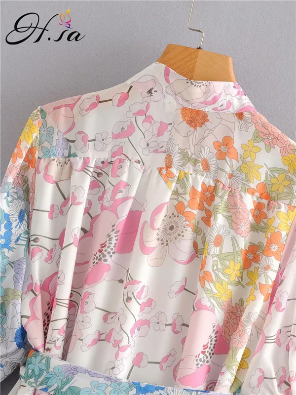 

Hsa Elegant Applique Mini Dresses for Women Summer Short Sleeve Sashes Ruffles Dress 2021 Lady Casual Simplicity Dress Boho