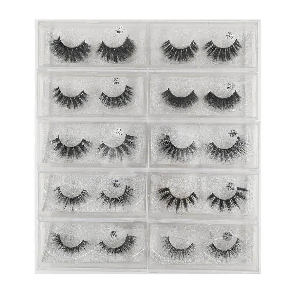 Бесплатная доставка dhl 100 пар искусственные норковые ресницы шелковые