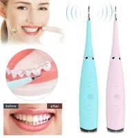 electric ultrasonic scaler tooth calculus remover cleaner tooth stains tartar whiten teeth tool home personal care tool