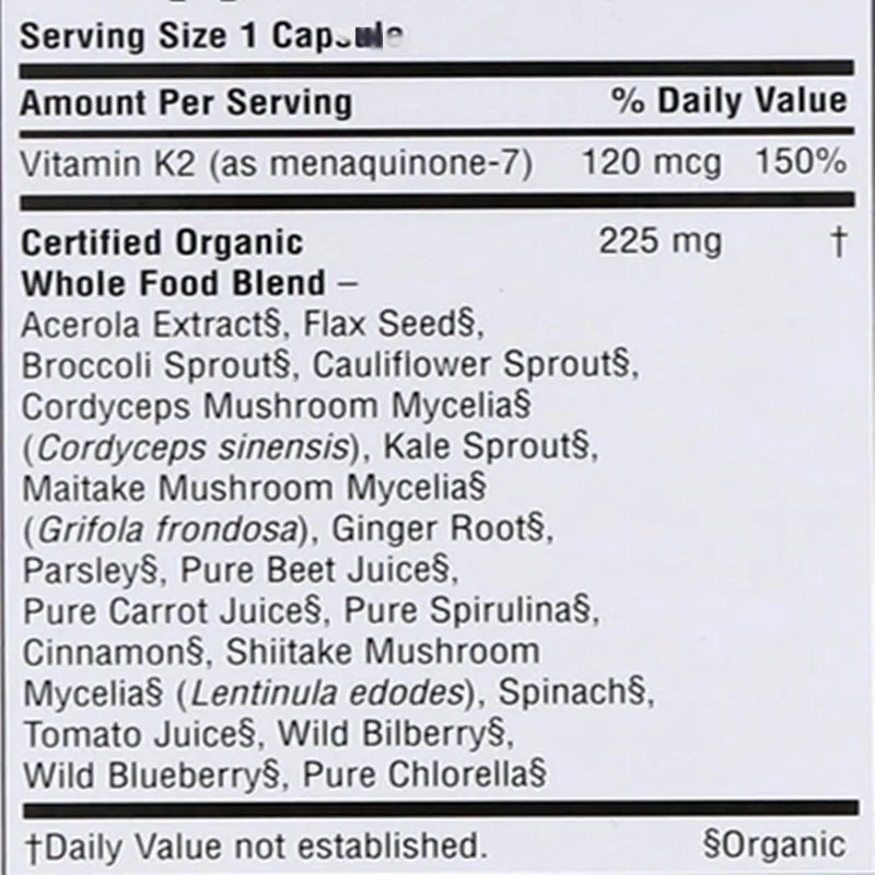 

Vitamin K2, Immunity Enhancement, 60 pieces