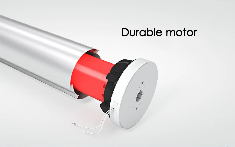 Bluetooth жалюзи двигатель 12В высокого качества с литиевым аккумулятором трубчатый