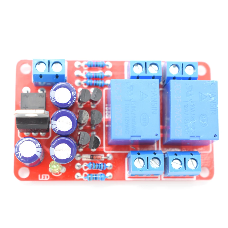 Lusya защитная цепь усилителя динамика Защитная двухканальная плата задержка