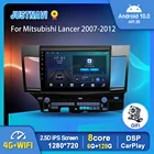 Автомагнитола на Android 10,0, мультимедийный видеопроигрыватель для Mitsubishi Lancer 2007-2012, GPS, Serero, Carplay, 6 ГБ, 128 ГБ, No 2 din, радио, DVD, 10 дюймов
