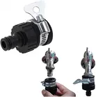 Адаптер для смесителя воды, универсальный пластиковый шланг для орошения, подходит для крана с наружным диаметром 14-24 мм, для кухни