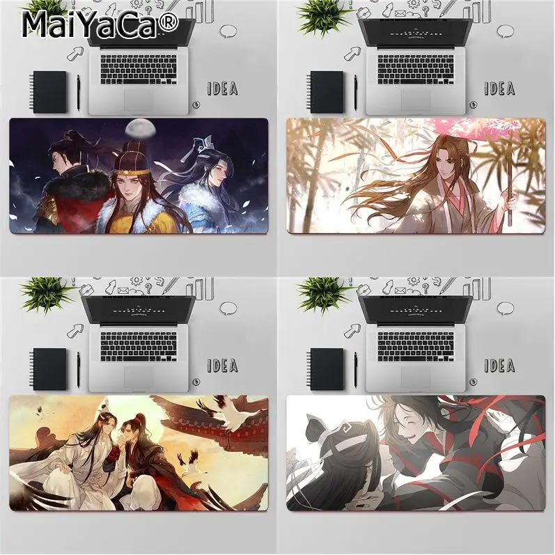 

Резиновый компьютерный коврик для мыши MaiYaCa высшего качества Dao Master, бесплатная доставка, большой коврик для мыши, коврик для клавиатуры