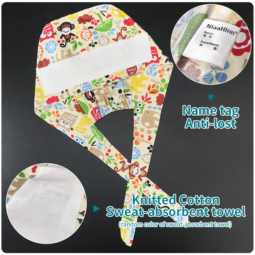 Хирургическая шляпа фармацевтическая лабораторная Клиническая хлопковая