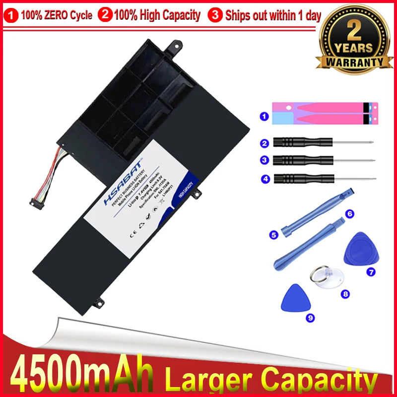 HSABAT 0 цикл L14M2P21 L14L2P21 батарея для Lenovo S41 70AM 75 35 B50 IdeaPad 300S Йога 500 151BD 510S 14ISK 15ISK