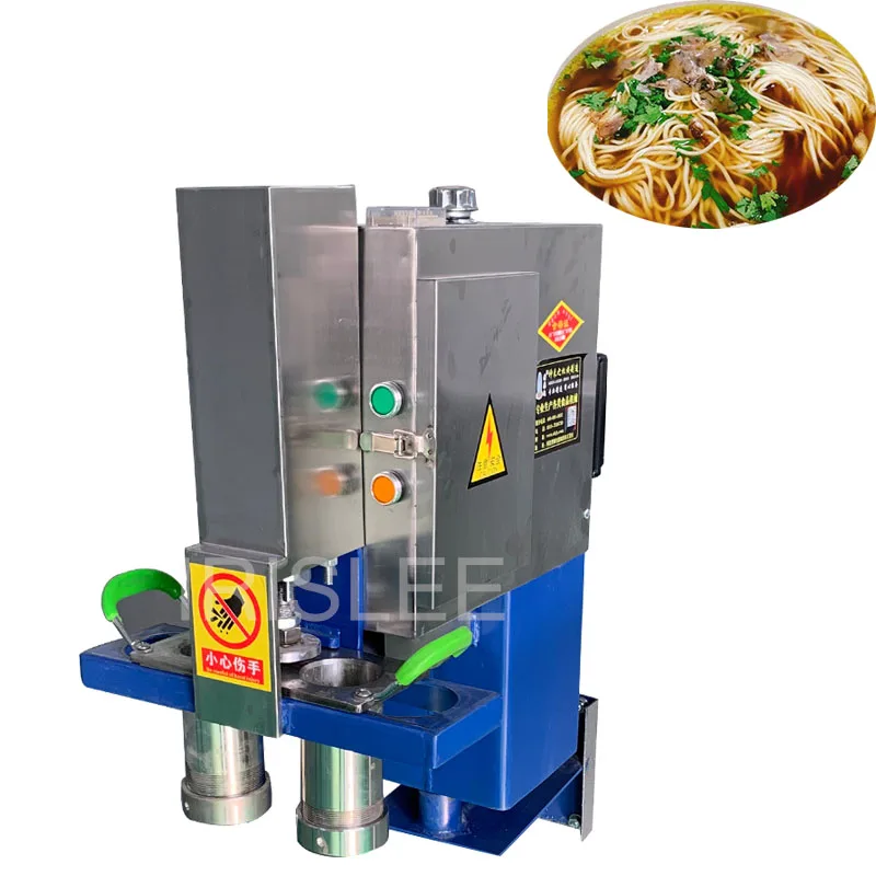 

Commercial hydraulic rake ramen noodle machine stainless steel electric cold pressing noodle machine 220v 2500w 1pc