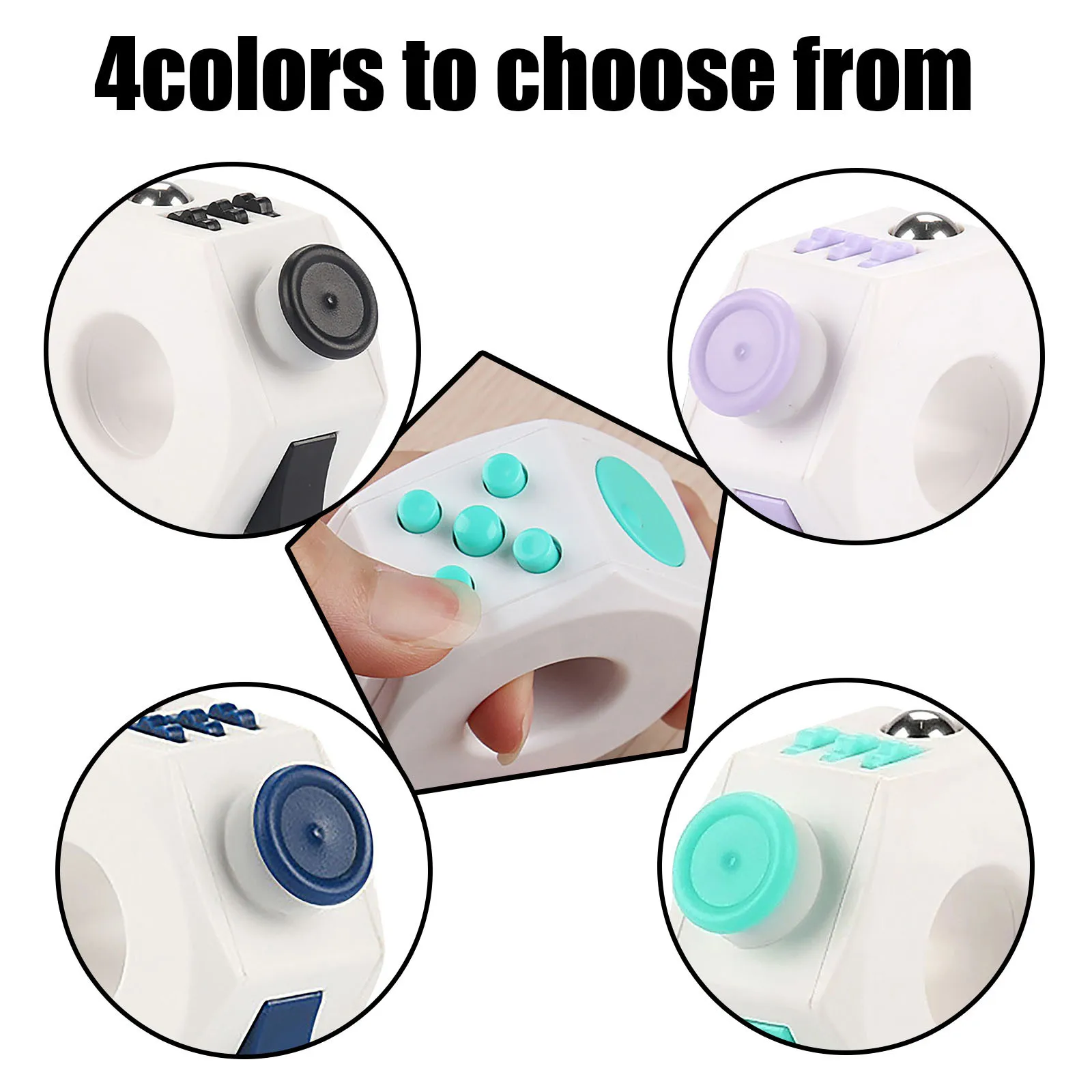 

Fidget Toy Magic Ring Stress Anxiety Relief Toy For Kids Adults Focus Gifts Relieves Anxiety and Stress Decompression Toy