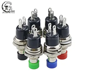 Кнопочный мини-переключатель PBS-110 для модели железной дороги, хобби, 7 мм, 10 шт.5 шт.