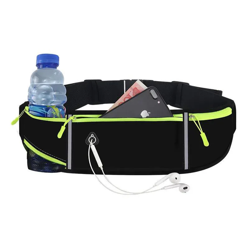 Running waist bag Belt Bag Men Gym Women Sports Fanny Pack Cell Mobile Phone for Running Jogging Run Pouch Hydration Cycling Bag