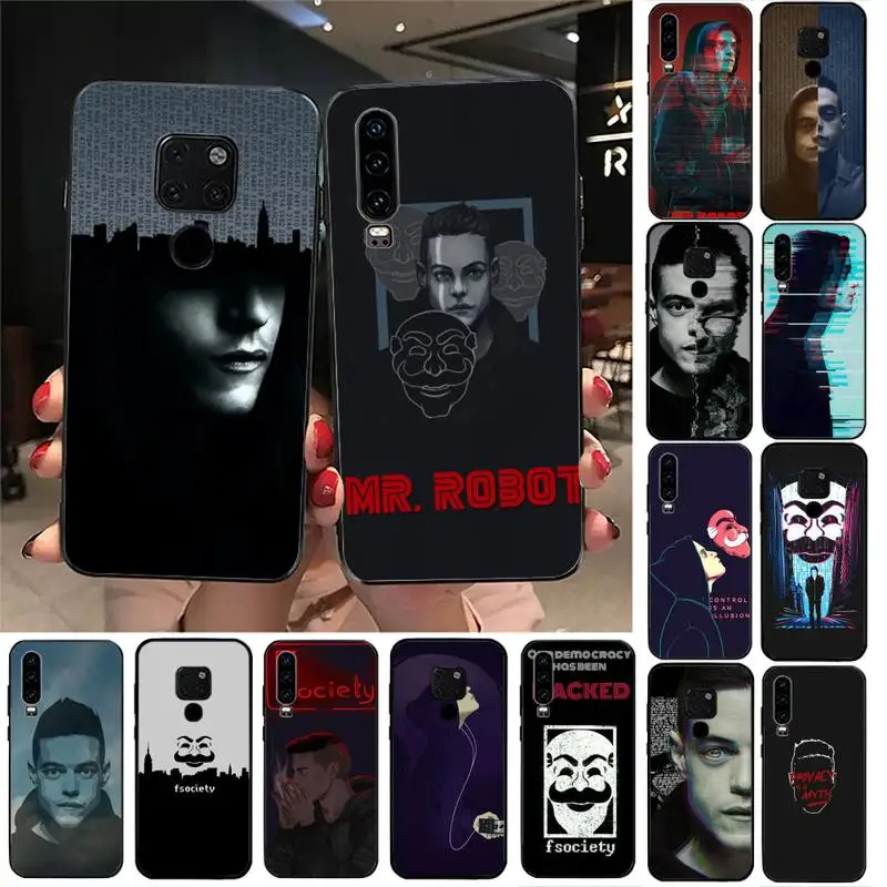 

Mr Robot Phone Case For Huawei Nova3I 3E mate9 10 20lite 20Pro 40 30pro funda case