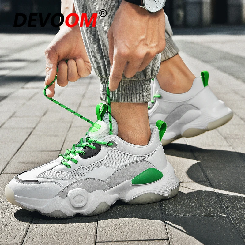 2020 Летняя женская спортивная обувь дышащие сетчатые белые массивные кроссовки