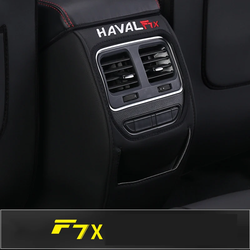 Lsrtw2017 для Haval F7 F7x автомобильный подлокотник двери анти-удар коврик Защита от царапин интерьерные аксессуары для формовки - Название цвета: type 5 1pcs