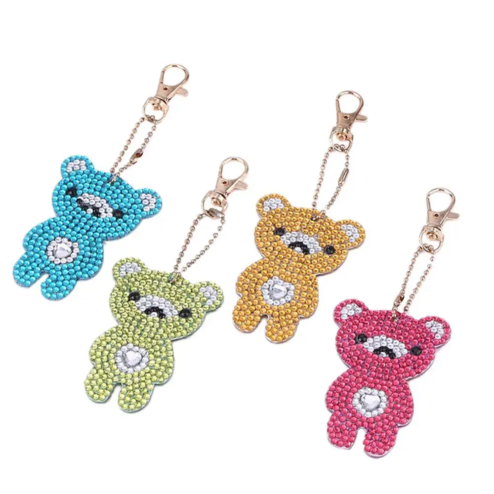 5 шт./компл. DIY полная дрель алмазная живопись брелок мультяшный сумка &quotПтица&quot