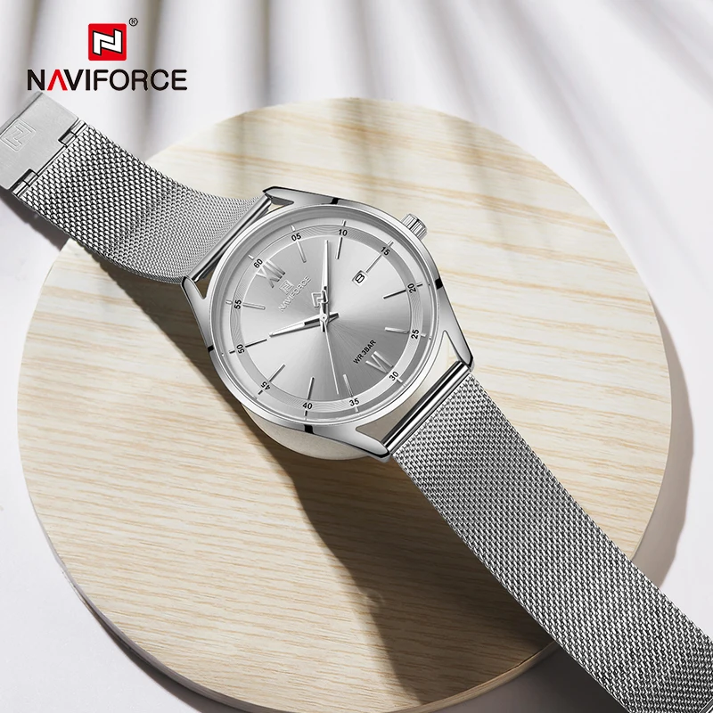 Часы наручные NAVIFORCE мужские/женские кварцевые роскошные модные