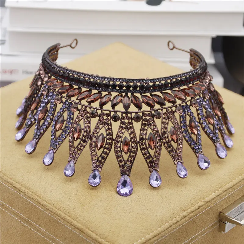 Новая великолепная искусственная Корона со стразами королевская королева