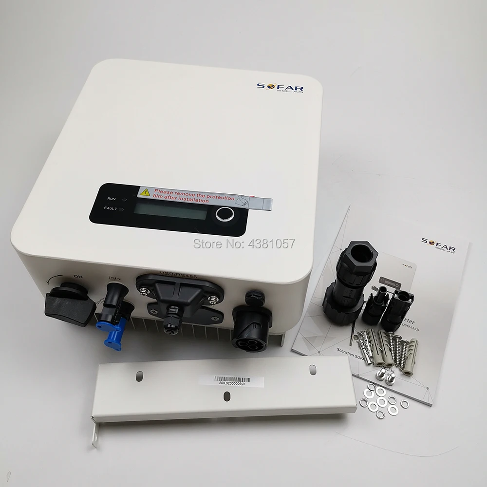 Инвертор синусоидальной волны на солнечной батарее 1100 Вт постоянный ток 50 500 в