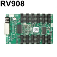 linsn rv908 full color rgb screen display led receiving card 12hub75 ports led video control card drive system rv908v32 rv908m