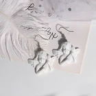 Милые серьги-подвески в виде Купидона, ангела для женщин, винтажные Подвески в виде ангела, модные крутые подарки дружбы