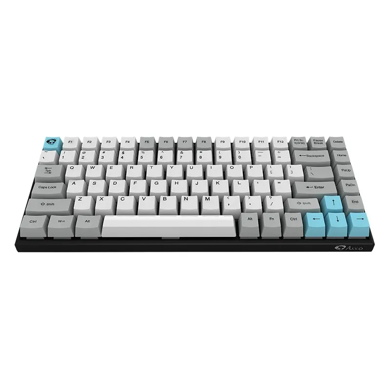 Original AKKO 3084 Silent Bluetooth Cherry MX Switch Mechanical Gaming Keyboard 68/84 Keys PBT Computer Gamer Type-C USB