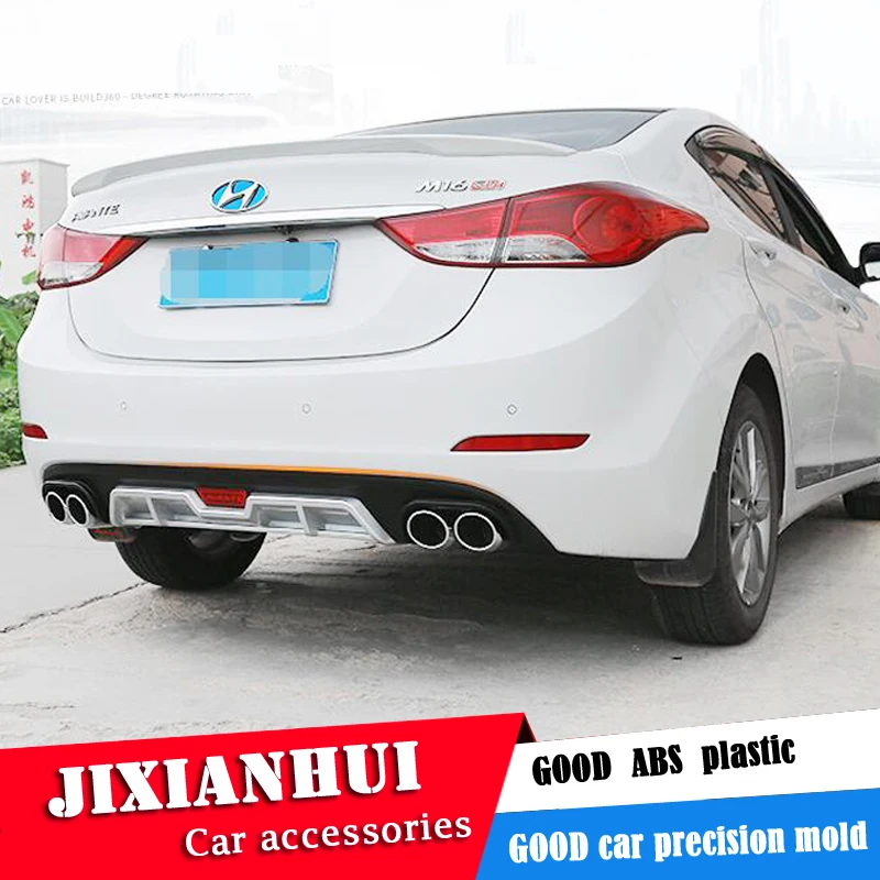 Спойлер для Hyundai Elantra 2012 2015 задний спойлер BK ABS защитные бамперы переднего