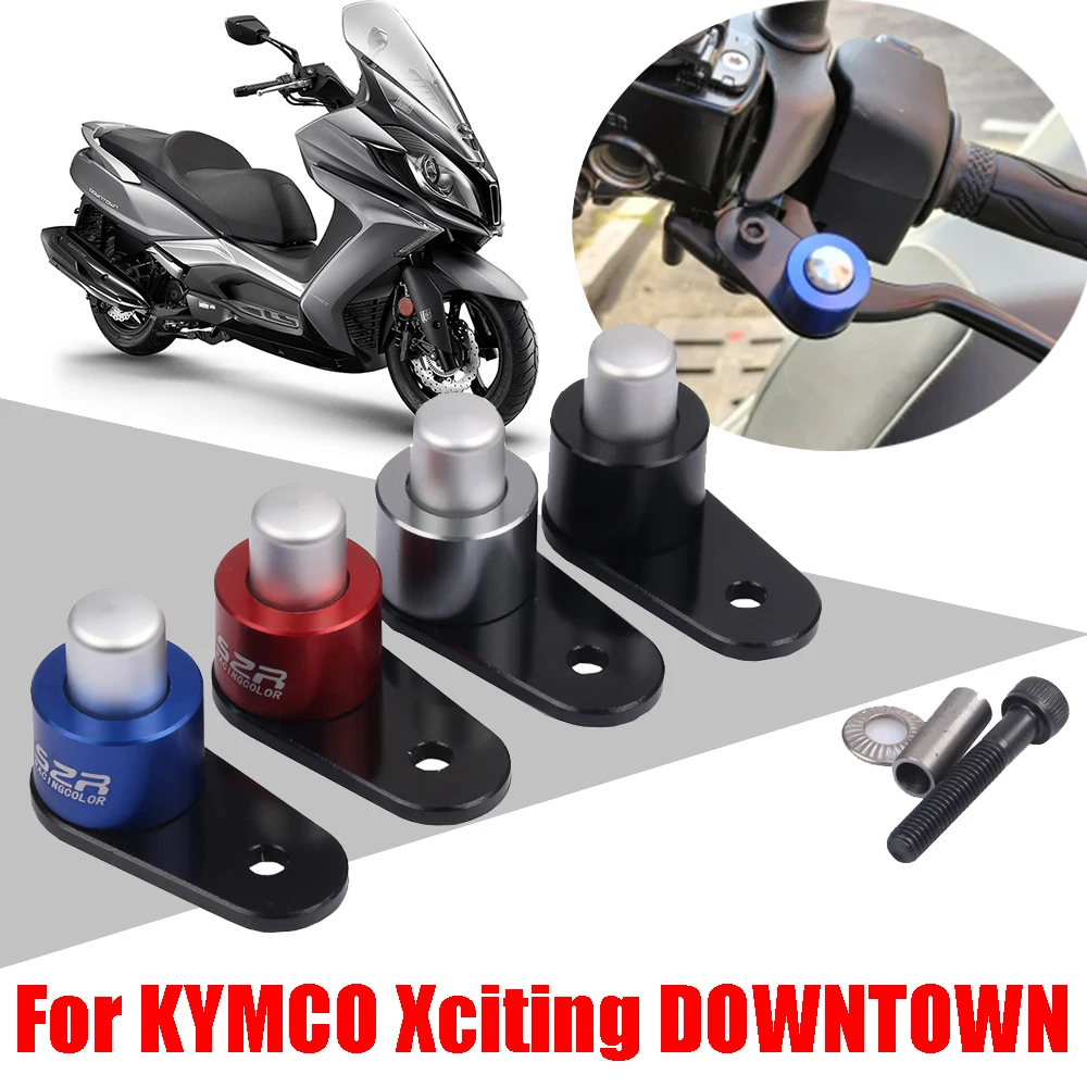 For KYMCO Xciting DOWNTOWN 125i 200i 300i 350i DOWNTOWN300i Accessories Motorcycle Ramp Slope Brake Parking Stop Auxiliary Lock