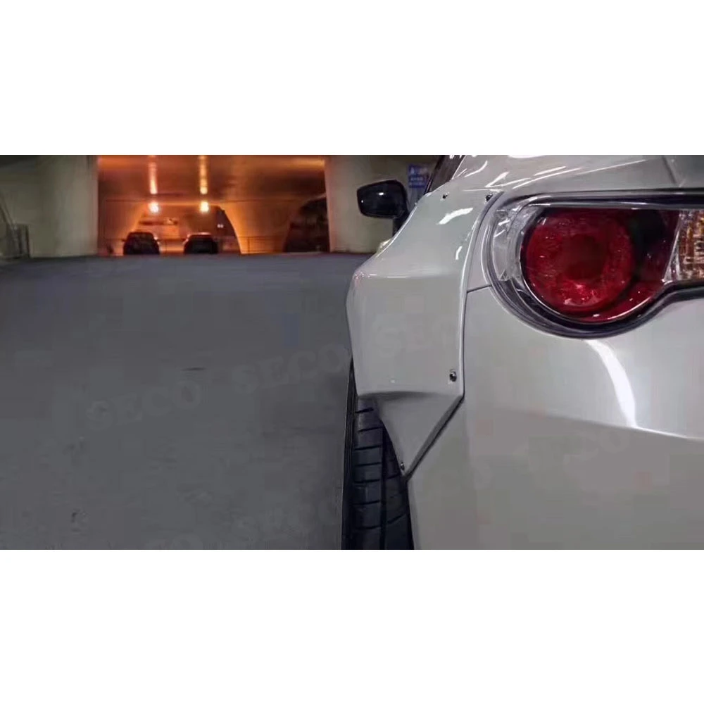 Набор из стекловолокна с широким корпусом для Toyota GT86 Subaru BRZ FT86 FRS передний бампер