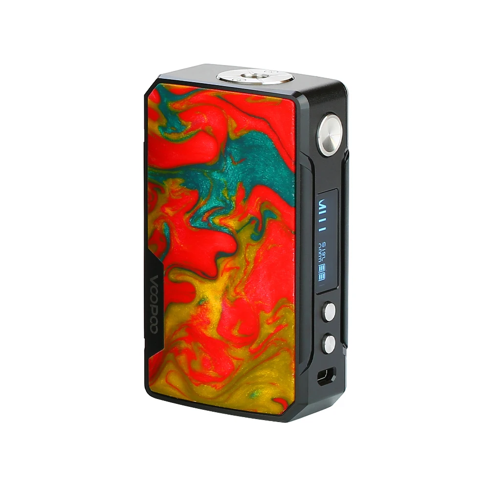 B Fire Cloud Mod Voopoo Drag 2 TC комплект W/177 Вт Voopoo Drag 2 Коробка мод и 5 мл Uforce T2 SubOhm танк электронная сигарета испаритель Vape комплект - Цвет: B Fire Cloud Mod