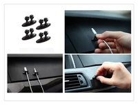 8pcs car interior accessories usb charger headset data cable fixed for volkswagen ptouareg touran beetle cc magotan