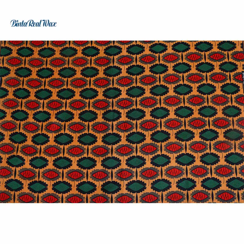 Африканские ткани из полиэстера с воском 2019 Анкара Новые Вечерние высокого