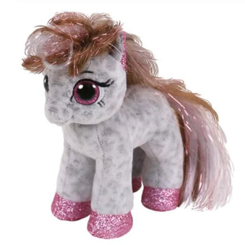 

15CM Ty Beanie George Glitter Purple Eyes Gorilla Collectable Plush Animal Toys Stuffed Doll Birthday Gifts For Girls Boys