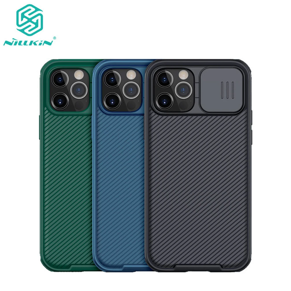 Чехлы для iPhone 12 Pro Max защитный чехол NILLKIN Camshield камеры Защитные чехлы apple iphone mini