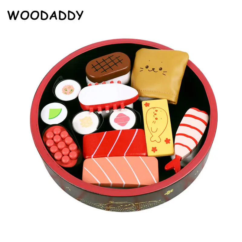 Детские игрушки набор для имитации розовой клубники коробка суши фруктов