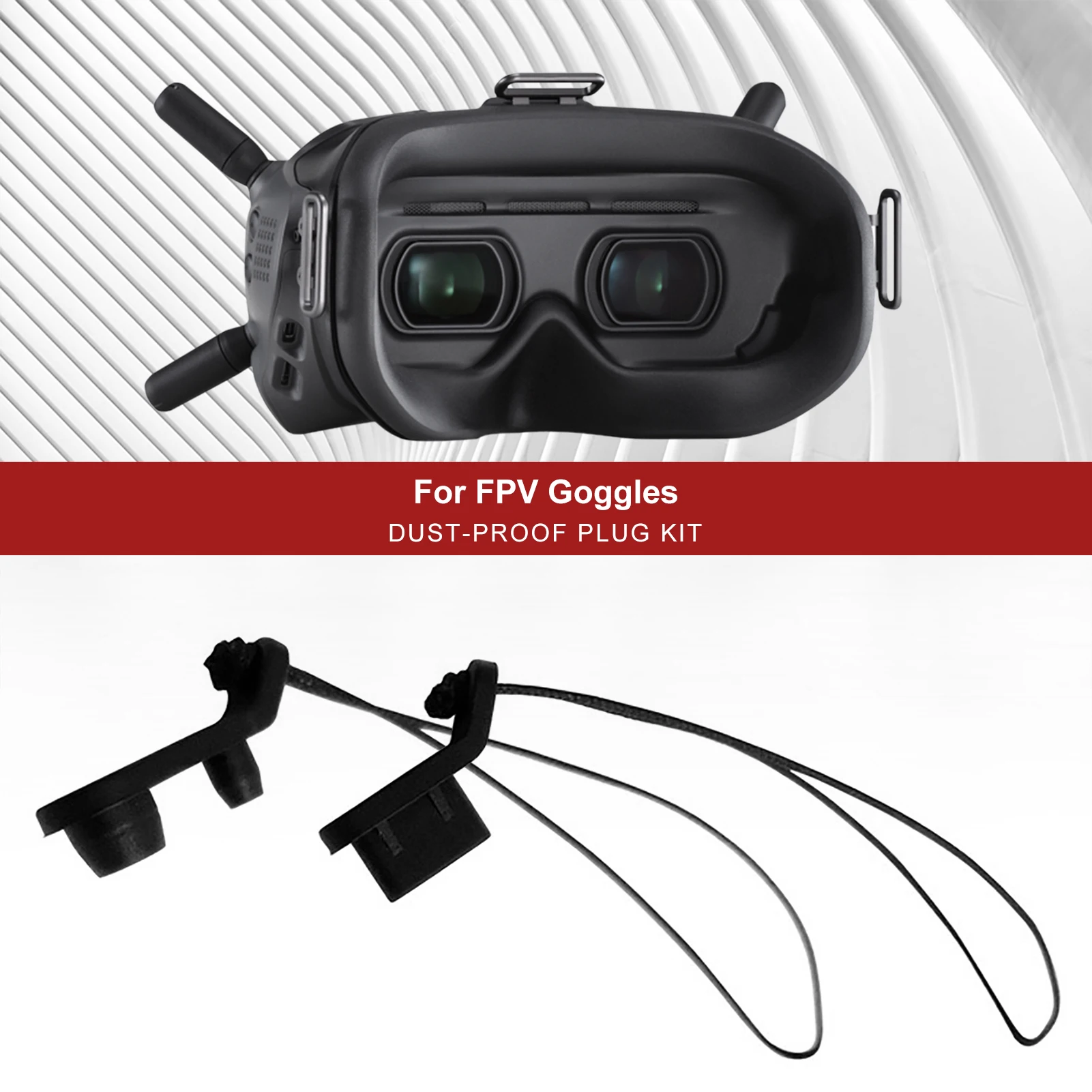 

Комплект пылезащитных заглушек для видеооокамер аксессуары для DJI FPV очков аксессуары для Дронов Прямая поставка/оптовая продажа