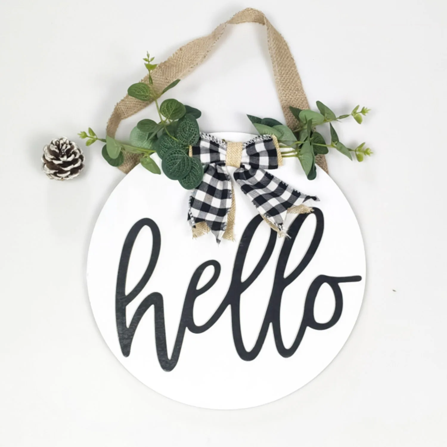 

Pastoral Style Round Hanging Decorations Shop Window Decorations Creative Crafts